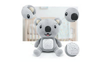 Stuffed Koala Soothing Baby Sound Machine with Light Display Koala Stuffed Toy Cuddly Sleep Aid Portable for Babies, Nursery