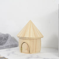Wooden Pet House for Hamsters and Chinchillas