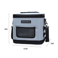 Insulated Cooler Bag TPU Waterproof Cooler Bag Structured Base