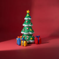 Outdoor Inflatable Tree with Gift Boxes Festive Inflatable Christmas Tree Giant Yard Decoration for Lawn, Garden