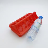 Chick Feeder and Quail Feeder Dispenser, Multi-Hole Trough for Animal Feeding, Rectangular Chick Starter Kit in Paper Box Packaging