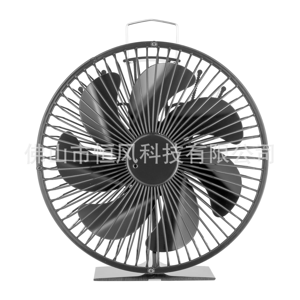 7叶带保护罩真火炉扇热动力壁炉风扇新款日本欧美
