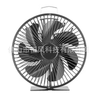 7叶带保护罩真火炉扇热动力壁炉风扇新款日本欧美