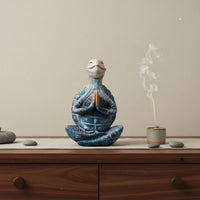 Turtle Meditation Statue Peaceful Design Relaxing Touch for Desktop