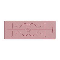 TPE Yoga Mat, Foldable, Wide, Thick, Non-Slip, Shock-Absorbing, Quiet, for Fitness and Dance