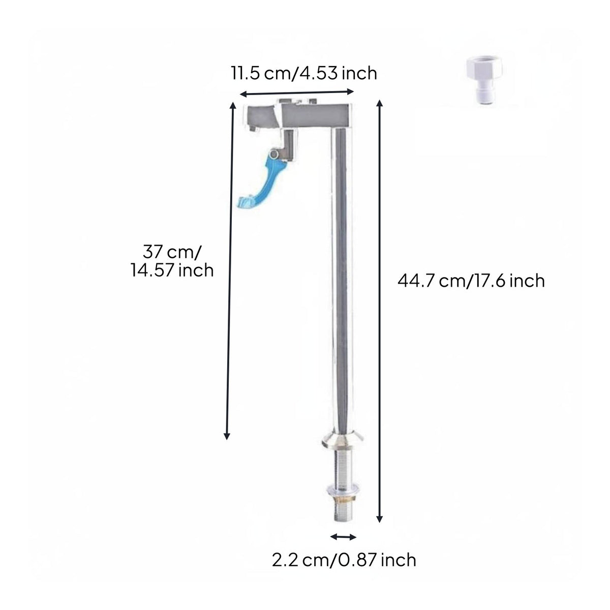 Direct Drinking Water Single Hole Installation Cup Activated Water Dispenser Adjustable Rate Rate Bar Glass Filler for Bartenders