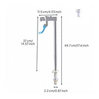 Direct Drinking Water Single Hole Installation Cup Activated Water Dispenser Adjustable Rate Rate Bar Glass Filler for Bartenders