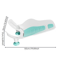 Sit or Lie Position Baby Butt Washing Basin Ergonomic Design Baby Bottom Washing Aid Non-Slip Infant Sink Bather Easy Storage for Newborns