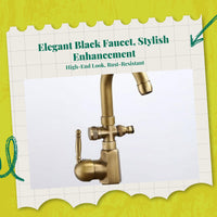 Rustproof brass outdoor faucet