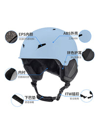 FYUT户外运动滑雪滑冰雪盔安全帽2025滑雪装备透气保暖防摔安全帽