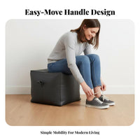 Round Pouf Nordic Design Cushioned Round Pouf Light Luxury Aesthetic for Parents