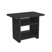two-level Square Side Table flexible Use Nightstand Sturdy and Stable for Office