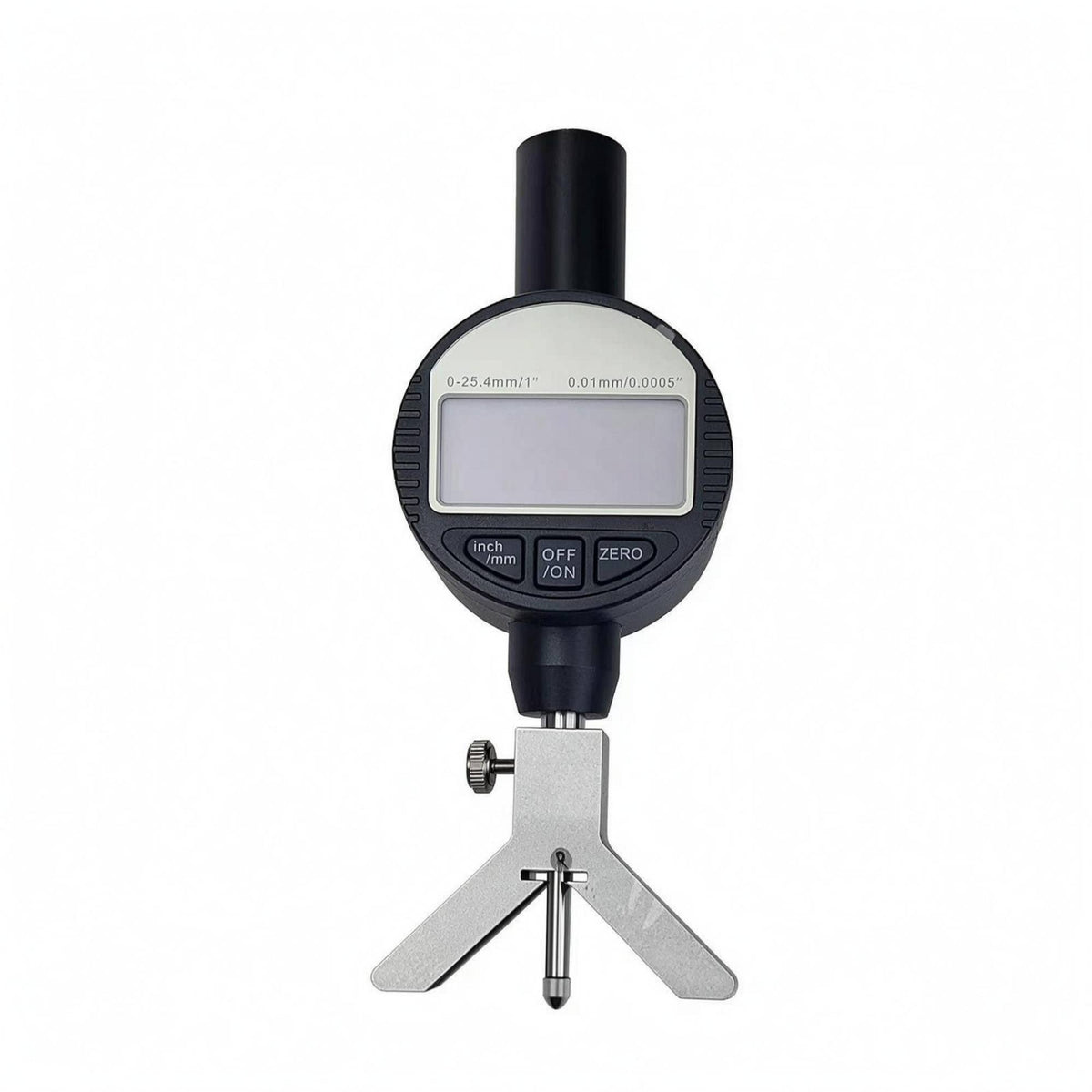 Keyway Depth Gauge Round Display Measuring Tool 0.01 Mm Resolution