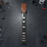 Guitar Neck with Rosewood Fingerboard 22-Fret Electric Guitar Neck Unfinished for Luthier, Custom Builds