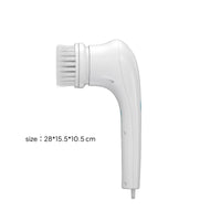 USB Rechargeable Scrub Brush Single-Button Electric Rotate Scrubber Charging