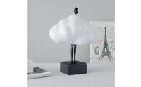 Cloud Figurine Modern Humanoid Statue Abstract for Entryway Table, Minimalists
