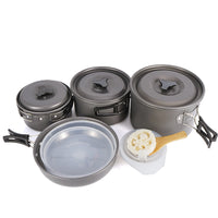 Selpa Outdoor Camping Cookware Set DS-500, 5-6 Person, Non-Stick