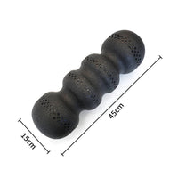 Solid Peanut Roller with Textured Surface Lightweight Peanut Foam Roller High-Density Foam Massage Tool Deep Tissue for Runners, Stretching