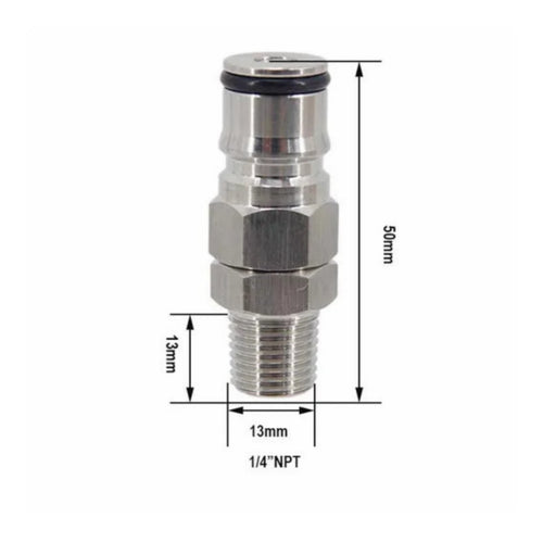 1/4 Inch NPT Ball Lock Fitting Ball Lock Post Food Grade