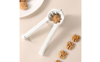 Design Nutcracker Textured Gripping Surfaces Walnut Cracker Plastic and Metal