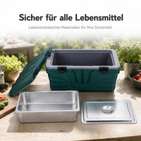 Portable Insulated Cooler Box for Camping Fishing Outdoor Activities and Commercial Use
