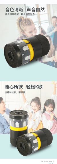 E04动圈式麦克风咪芯咪头防啸叫KTV录音有先无线话筒配件拾音头