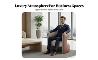 Sectional Guest Couch Light Luxury design Curved rear Armchair and Loveseat Set Modern Design Flexible Configuration for Clients