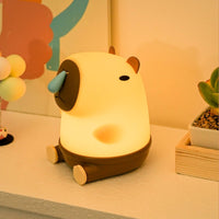 Capybara Night Light USB-C Rechargeable Cute Creature Table Lamp for Bedroom