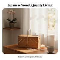 Multi-Compartment Case Portable with Handle Household Storage Large Capacity
