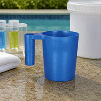 Pool Scoop with Handle Graduated Measurements Water Care Accessory