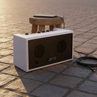 Built-in Battery Electric Guitar Amp Plug-and-Play Bluetooth Guitar Amp Two Channel Practice Amplifier for Outdoor Performance, Travel