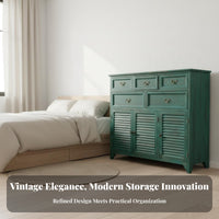 3-Drawer Rustic End Table Vintage Design Bedroom Furniture Multifunctional Space-Saving for Apartment Dwellers, Hallway