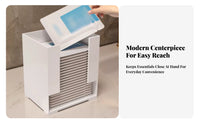 Facial Covering Dispenser Large Capacity Cosmetic Organizer Easy to Clean