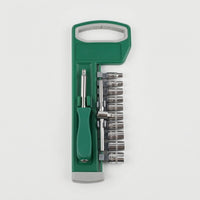 Organized Socket Wrench Set with Hard Hard-Shell Case Polished Socket Wrench Set Tool Kit 72-Tooth for DIYers, Home Garage