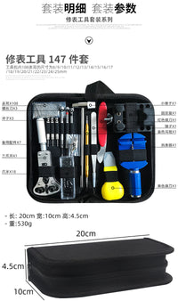 147-Piece Watch Repair Tool Kit for Home Use