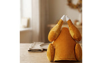 Funny Soft Fabric Turkey Hat Festive Thanksgiving Turkey Hat Soft Headwear Comfortable for Adults