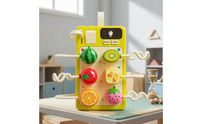 Power Strip Toy Light-up Toy Power Strip Interactive Busy Board for Young Children, Preschoolers, Early Learning