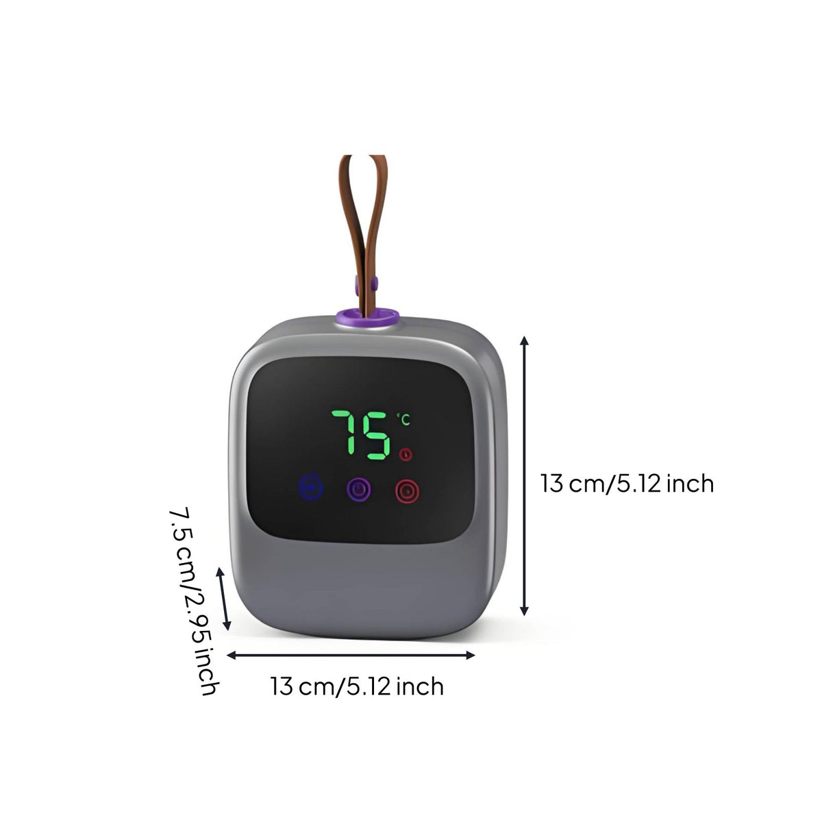Travel Clothes Dryer Space Saving Laundry Appliance Fast Drying for Small Room