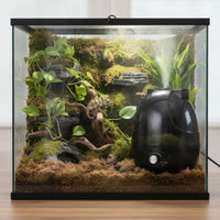 Adjustable Reptile Fogger with Hose Flexible Terrarium Humidifier with Hose Compact Reptile Fogger for Amphibian Keepers, Terrariums