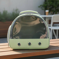 Pet Carrier Backpack Lightweight Small Animal Travel Bag Removable Washable Mat Clear View Animal Travel Bag for Pet Checkup Visits