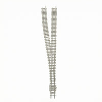 Full-Route N Scale Turnout Mounting Base 1:160 Track Switch Realistic Appearance 1:160 Railway Switch High Conductivity