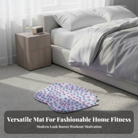 Foot-Shaped Massage Pad Ergonomic Design Foot Optimal Firmness Reflexology Stepping Pad for Office Workers, Home, Washroom