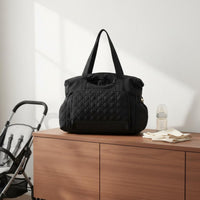 Travel Duffel Bag Organized Pockets Mother's Bag Removable Shoulder Strap for Moms, Women, Fitness