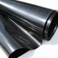 Black HDPE Geomembrane 0.5mm for Waterproofing of Ponds and Landfills