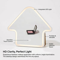 LED Makeup Mirror, White Cloud Style ABS Frame