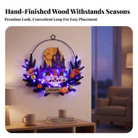 Ambient Halloween Door Hanging