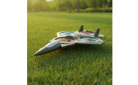 RC Fighter Jet with Wireless Controller Aerodynamic Toy Trick for Beginners
