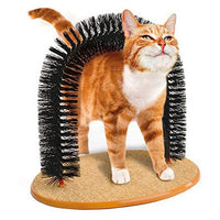 purrfect arch 猫刷毛刷 蹭毛器 猫抓痒猫玩具宠物用品狗拱门厚实