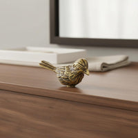 Bird Shaped Cabinet Knob Zinc Alloy Hollow Ball Cabinet Handle for Wardrobe