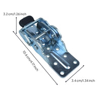 Auto-Locking Folding Hinge, 180 Degree Mini Hinge, stainless steel, stable furniture connector, DIY table leg support
